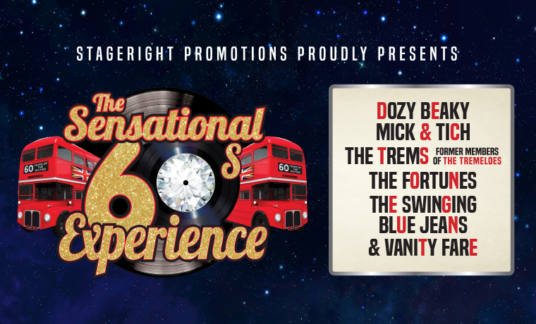 image of THE SENSATIONAL SIXTIES EXPERIENCE